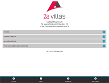 Tablet Screenshot of 2a-villas.com